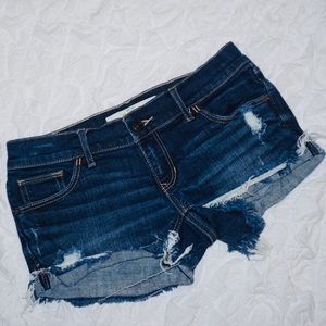 Abercrombie & Fitch Cutoff Denim Shorts